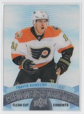 2017-18 Upper Deck Tim Hortons Clear Cut Phenoms Travis Konecny Philadelphia