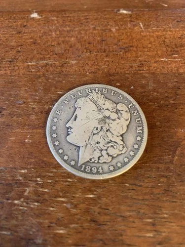 1894-O Morgan Silver Dollar US Coin Key Date Fine