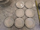 Pickard Tara Floral China Dinner Set Blue White w/ Plates Cups Saucers Platters — photo 8