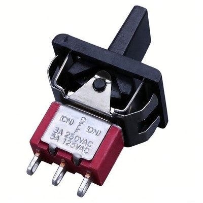 New SPDT Momentary 3 Pos Toggle Switch AC 250V/3A 125V/5A T80-R
