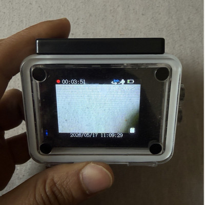 Ourlife 4K Ultra HD Action-Kamera WiFi wasserdichtes Gehäuse Display