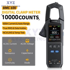 FNIRSI DMC-100 Digital Multimeter Tester AC DC Voltage Current NCV Clamp Meter