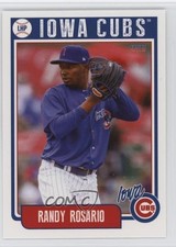2019 Choice Iowa Cubs Randy Rosario #25 0kz8
