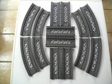 (8) Märklin H0, M + K-Gleis, Konvolut Brückenteile