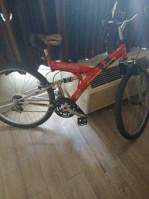 Vintage 26” Honda Racing Trail Pilot Full Suspension Mountain Bike  w/Woodpecker