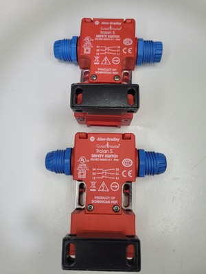 Lot Of 2 - Allen Bradley 440K-T11204 Ser B Guardmaster Trojan 5 Safety Switch