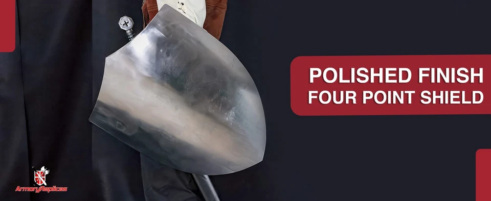 中世纪战斗 14 世纪四点功能战斗盾系列 — 第 4/4 张图片