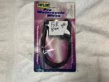 Harley (82-94) Black Sumax / Taylor FXR Spark plugs Wires 8mm 12” w/90 boots NEW