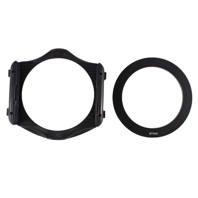 67mm Adapter Ring + 3-Slot Filter Holder for Cokin P Series DSLR SLR Camera