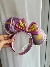 Pink Lilac Rapunzel Tangled Minnie Mouse Ears Sequin Disneyland World Mickey