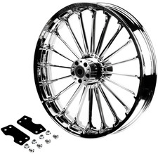 Hoprousa Front Wheel For 14-later Harley Touring Chrome Turbine Wheel Rim Hoprousa Front Wheel For 14-later Harley Touring Chrome Turbine Wheel Rim