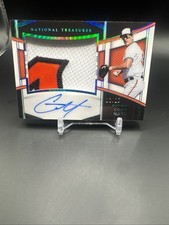 2023 Panini National Treasures - Rookie Material Signatures Coby Mayo #108...
