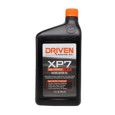 Driven Racing Oil/ Joe Gibbs 01706 XP7 Series ENGINE OIL PERFORMANCE