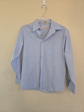 Van Heusen Men's Light Blue Dress Shirt Slim Fit Size: 16