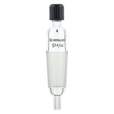 CHEMGLASS CG-1042-01 Adapter, 80 mm L, 24/40, 24/40, Clear