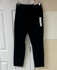 NWT A New Day Skinny Ankle Pants Dress High Rise Stretch Black Size 8