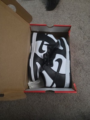 Nike Dunk Hi Retro High Top White/Black Men's Sneaker DD1399-105