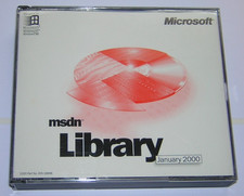 Microsoft MSDN Library January 2000 3 CD-ROM Set