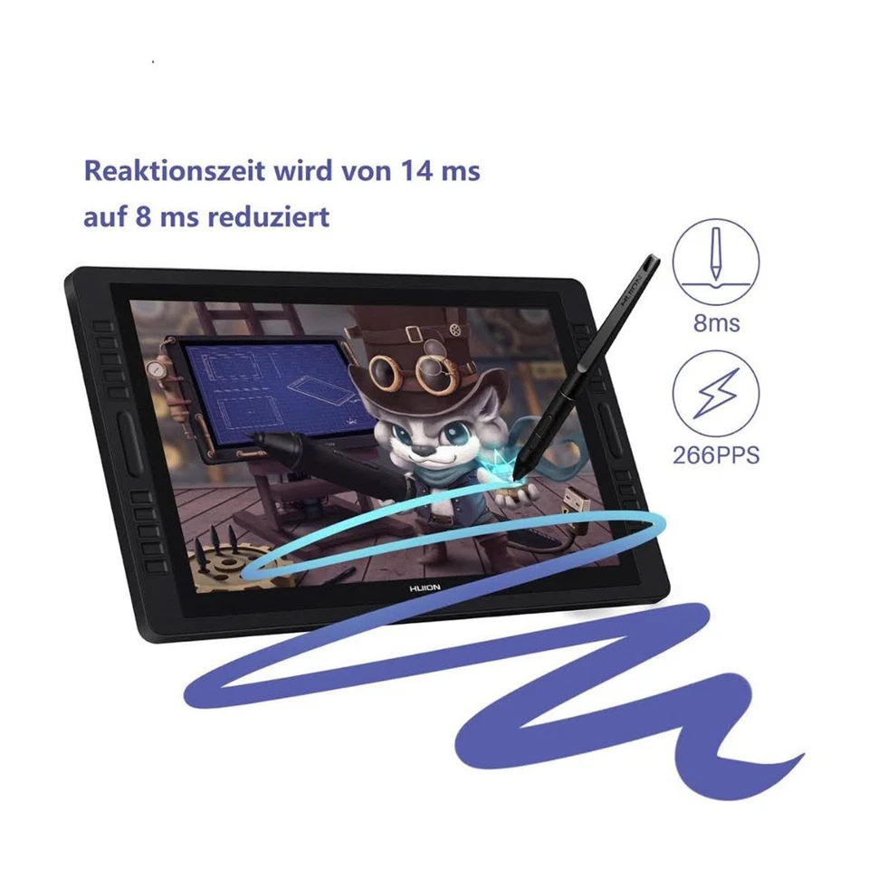 HUION Kamvas Pro 22 (NUR BILDSCHIRM) Grafiktablett - Bild 4 von 4