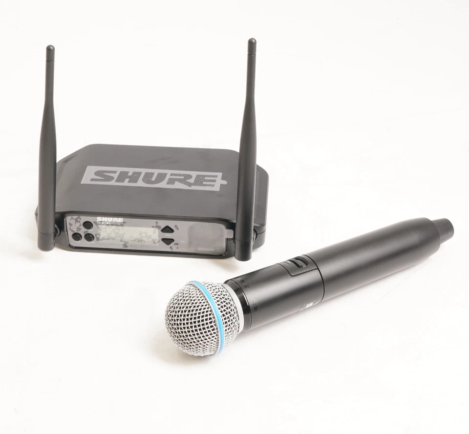 Shure GLXD24+/B58 Z3 Frequency Band Digital Wireless Handheld System (Black) - Image 2 of 4
