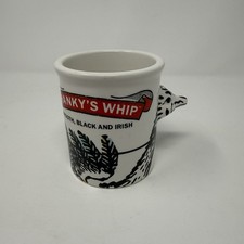Vintage Shanky's Whip Ceramic Cup Mug Racing Ostrich Logo Ireland IRISH LIQUOR