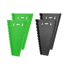 TIHTRY 4Pack Magnetic Wrench Organizer wrench rack Tool Trays, Premium Qualit...