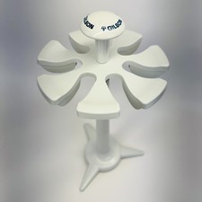 Gilson Carrousel Pipette Stand Rotating Holder for Seven Pipettes Polypropylene