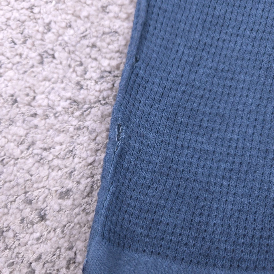 Camisa Diesel Hombre Grande *SM HOLE* Tejido Gofre Térmico Cuello en V Manga Larga Militar Foto 3 de 4