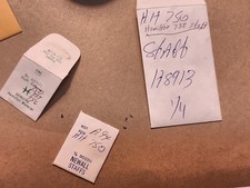 Lot of 4 NOS Hamilton 21/0 Balance Staffs For Grades 750, 751, 756, 911,  911M