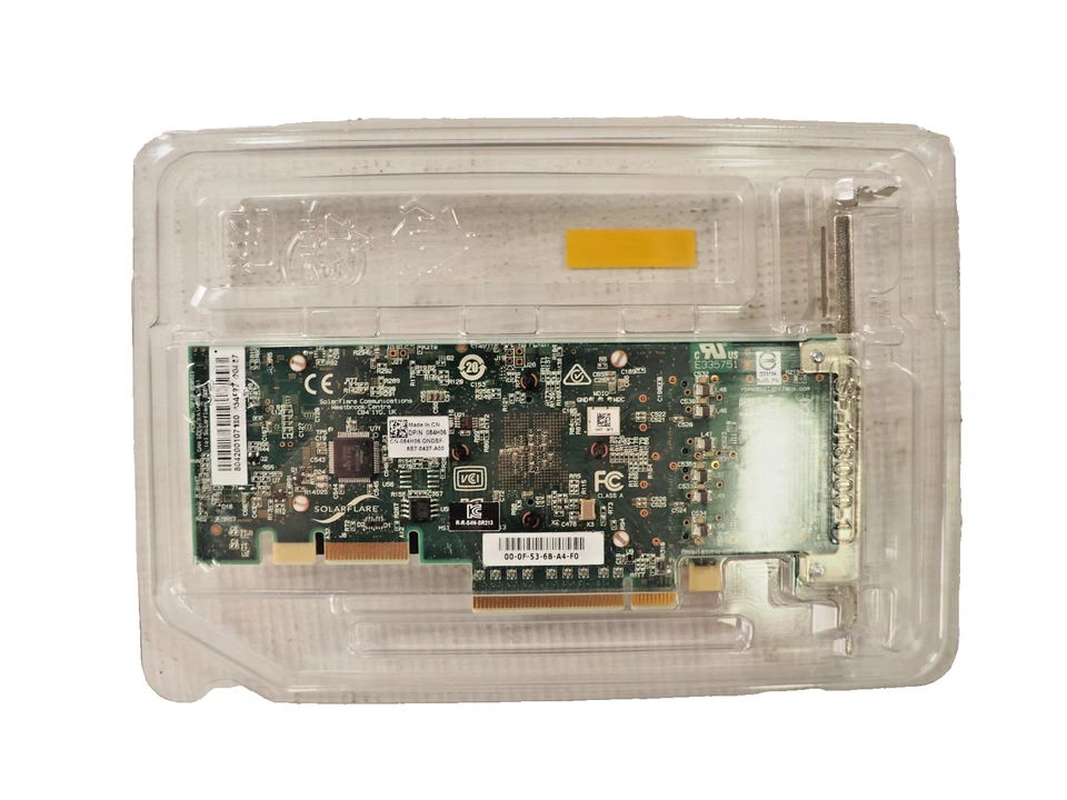 Dell SolarFlare SFN8042 Dual Port 40GBE Network Interface Card Low Profile 84H06 - Image 3 of 3