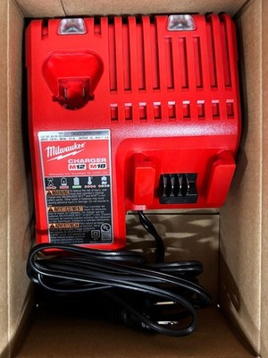 Milwaukee 48-59-1812 M18/M12 Multi Voltage Lithium-Ion Battery Charger Fast Ship