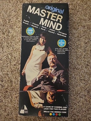 Vintage Original Master Mind Board Game Of The Year 1976 Invicta Games COMPLETE 