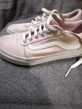 Vans US Missy Skate Baby Pink Old Skool Girl Size 4