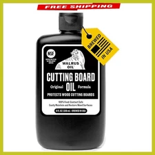 8 oz Butcher Block Oil – Food-Safe Cutting Board Oil with Simple Ingredients
