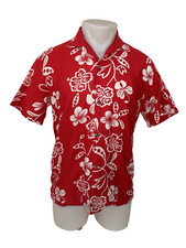 Vintage Andrade Resort Shop Waikiki - Floral Hawaiian Mens Sm. Shirt