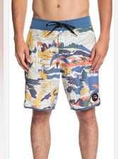 Quicksilver Men  s Highline Feeling 19  Board shorts in Stellar