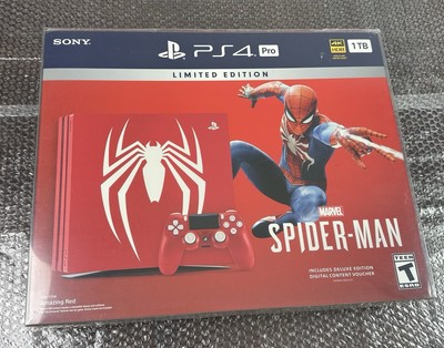 スパイダーマン1tb Sony PlayStation 4 Pro PS4 1TB Spider-Man Limited Edition Console