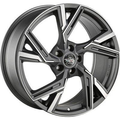 ARCASTING ENEA 18'' 8J 5x112 ET 35 66.6 MATT ANTHRACITE POLISHED ALLOY WHEELS