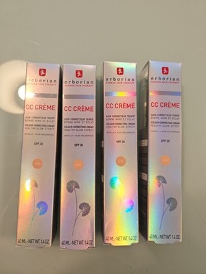 Erborian Cc Crème Farbkorrekturcreme Dorè. 4 Cremes. je 75 ml.