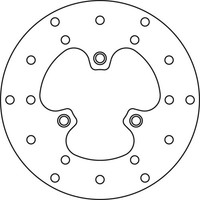 TRW Bremsscheibe (FüR: Sachs SR 50 Samba F052 95-97 Vorne )