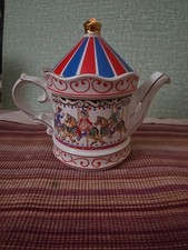 Sadler Carousel Teapot From Staffordshire Eng...