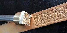 Leather Stamp Tool, Ornamental, Professional Steel Craft Tool for