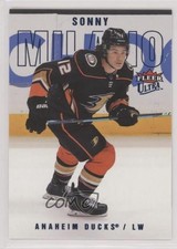 2021-22 Upper Deck Fleer Ultra Blue Foil 71/399 Sonny Milano #182 0px1