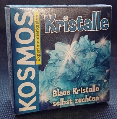Kosmos - Blaue Kristalle selbst züchten / Experimentierkasten ab 10+