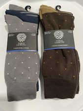 Vince Camuto 6 Pairs Socks One Size Mid-Calf 3 Pack X2 Packs NEW