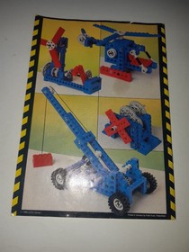 1986 LEGO Technic Set #8035 *Instruction Manual Only* Vintage Book