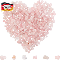 Rosenquarz Perlen Chips 5-8 Mm FüR Schmuckherstellung Armband Halskette Set