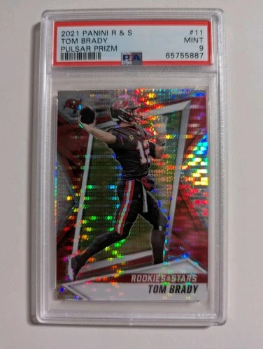 2021 Tom Brady PSA 9 Rookies And Stars Pulsar Prizm Tampa Bay