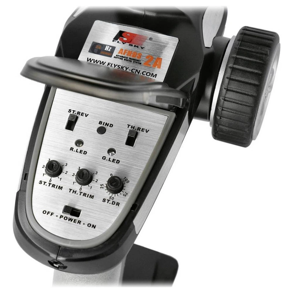 FlySky FS-GT2E Pistolengriff-Fernsteuerung 2,4 GHz Anzahl Kanäle: 2 inkl. - Bild 4 von 4
