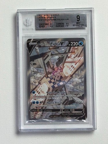 Origin Forme Palkia V graded BGS 9 for sale on eBay